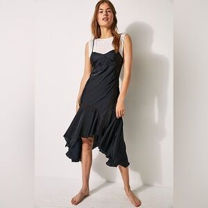 Free People Neon Nights Slip Dress